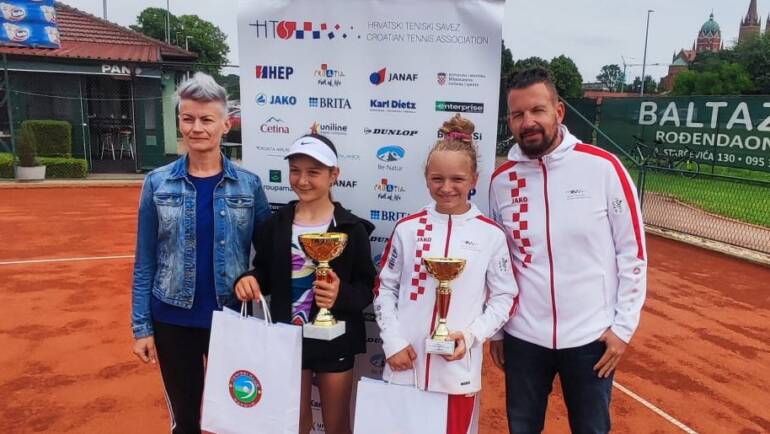 Luka Mitrović i Korana Barišić pobjednici HEP prvenstva Hrvatske do 12 godina u Đakovu