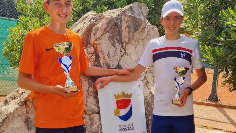 Rene Bertos u finalu TE turnira u Mostaru, s Manuelom Matešićem do naslova u paru