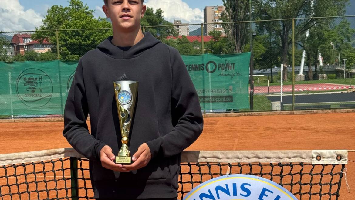 Matej Kukrika drugi na Tennis Europe turniru u Zenici