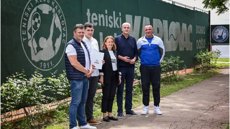 Počinje gradnja teniskog centra u Karlovcu