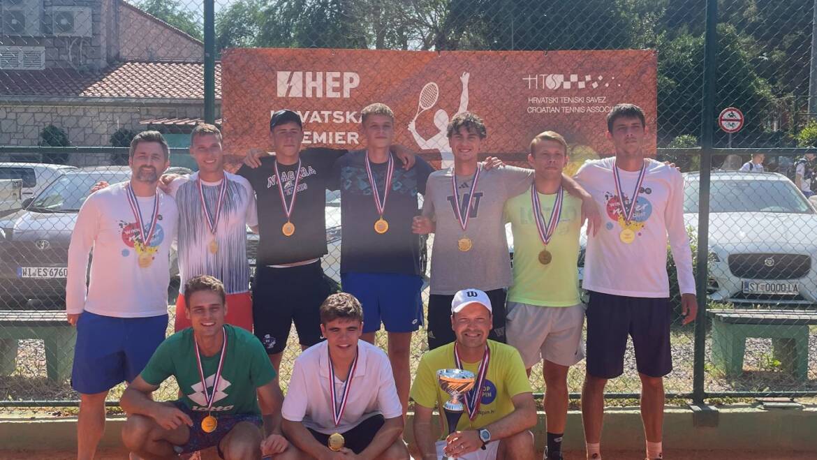 Tenisači zagrebačkog Top Spina osvojili prvi naslov pobjednika Premijer hrvatske seniorske lige!
