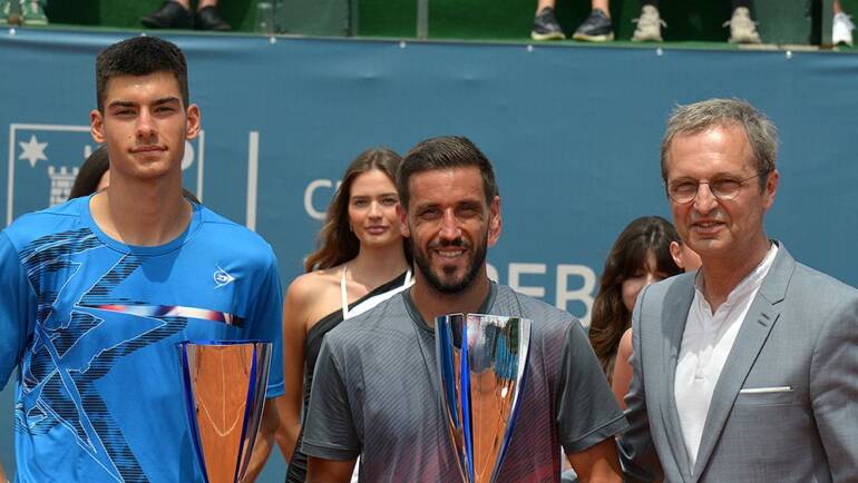 Damiru Džumhuru pobjednički trofej, Luki Mikrutu kao utjeha veliki skok na ATP ljestvici