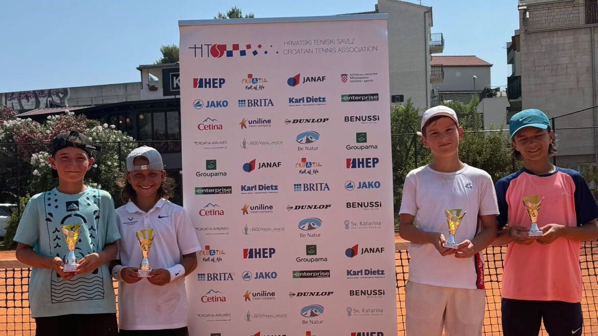 Jan Celiščak te Polina Car i Marija Milat do naslova u paru na Adriatic Cupu u Stobreču