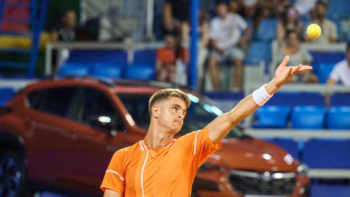 Duje Ajduković bez prolaza u drugo kolo u Umagu, izgubio od Talijana Darderija