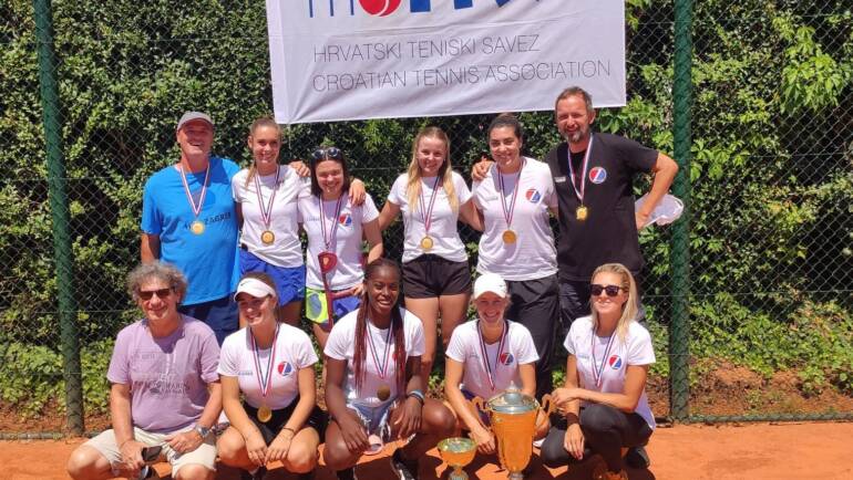 Tenisačice HTK Zagreba do osmog naslova pobjednica Premijer lige za seniorke