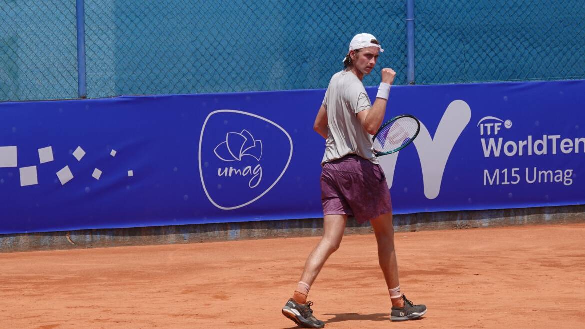 Vito Tonejc u 2. kolu ITF turnira u Monastiru