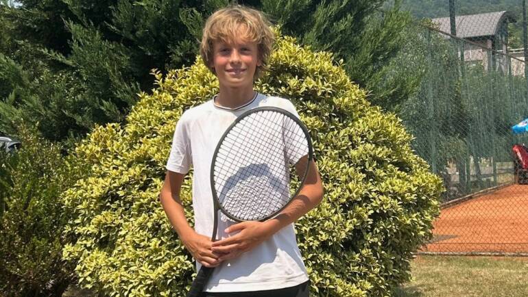 Leon Motušić, Jakov Kramarić i Paula Smolčić u polufinalu Tennis Europe turnira u Krškom