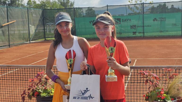 Leon Motušić i Paula Smolčić do finala na TE turniru u Krškom, naslov za par Pizzul/Smolčić