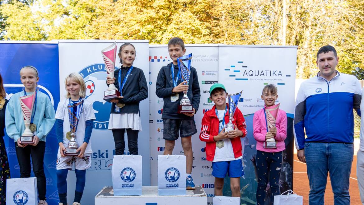 Neno Šain i Marta Barišić pobjednici Hrvatskog Mastersa do 10 godina u Karlovcu