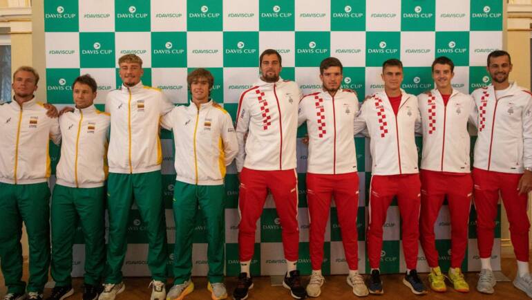 Davis Cup: U borbi za prvi bod u Varaždinu Borna Gojo i Vilius Gaubas