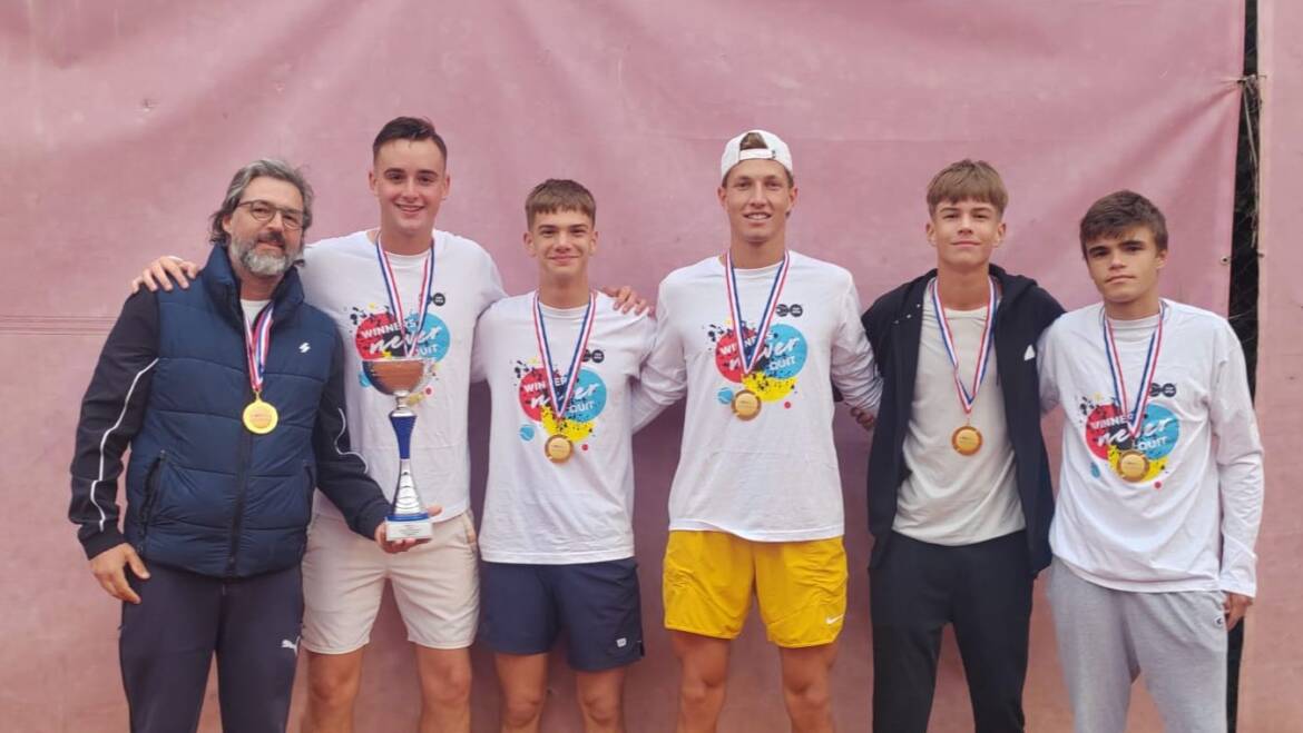 Tenisači Top Spina najbolji na ekipnom prvenstvu Hrvatske za juniore do 18 godina