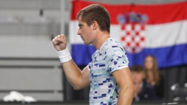 Borna Gojo u 2. kolu Challengera u Bloomfieldu