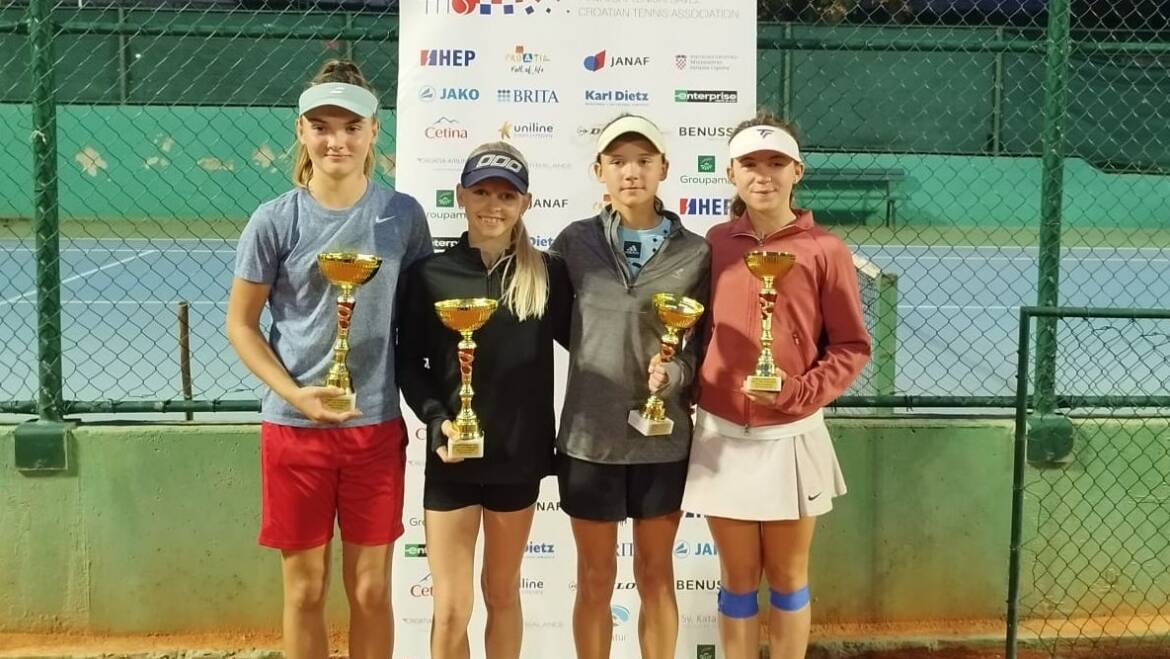 Paula Smolčić do dvostruke krune na Split Openu – slavila u singlu i u paru s Lanom Mravak