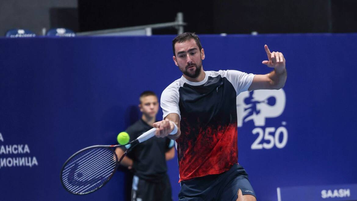 Čeh Jiri Lehečka zaustavio Marina Čilića u dvoboju 2. kola ATP turnira iz Serije 250 u Beogradu