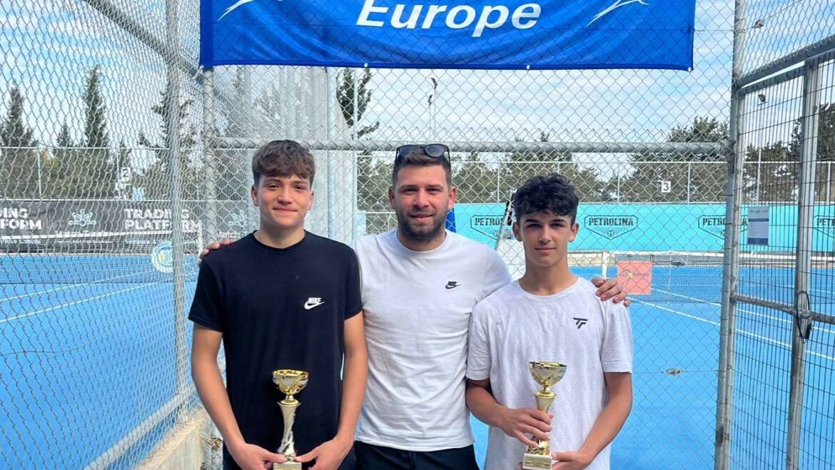 Luka Ereš i Ivan Maraković do naslova u paru na Tennis Europe turniru u ciparskoj Larnaci
