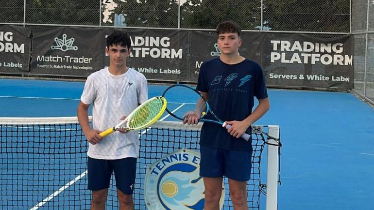 Luka Ereš i Ivan Maraković do 2. kola Tennis Europe turnira u ciparskoj Larnaci