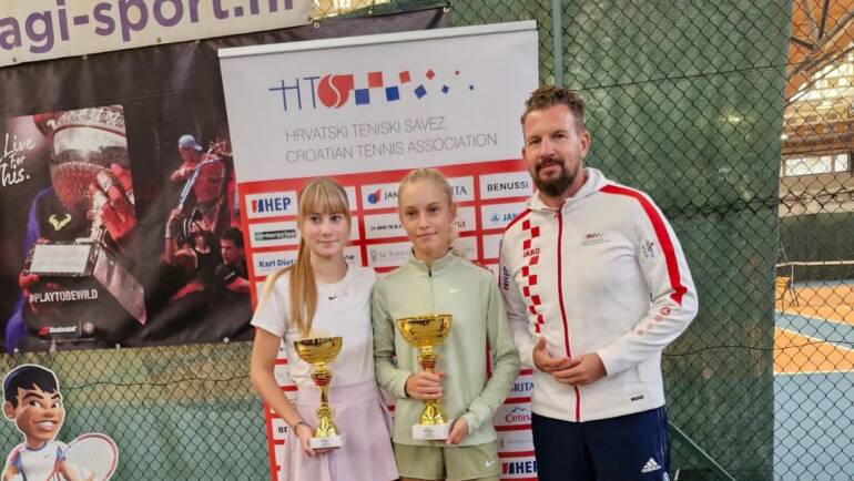Ivan Bobetić i Ilaria Morožin pobjednici HEP hrvatskog Mastersa do 13 godina