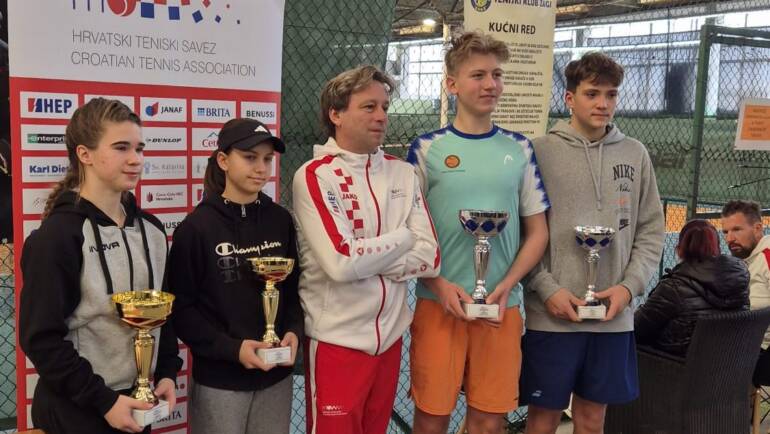 Ivan Dumbović i Marie Komljenović najbolji na HEP hrvatskom Mastersu do 15 godina