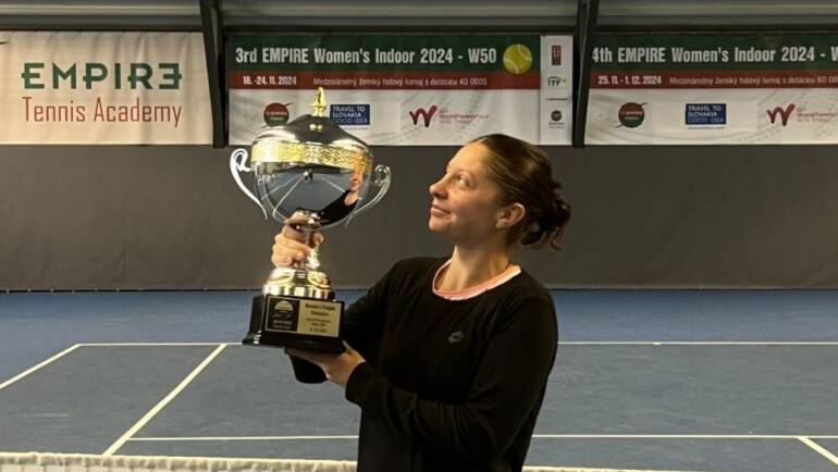 Antonia Ružić pobjednica ITF turnira u slovačkoj Trnavi, osvojila 10. profesionalni naslov u singlu!