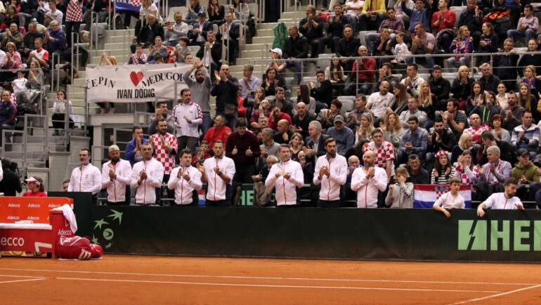 Davis Cup: Hrvatska domaćin Slovačkoj u Osijeku
