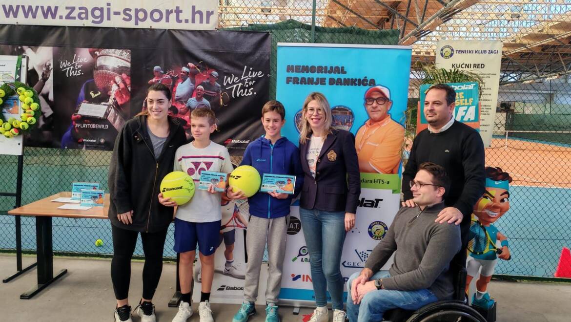 Ivan Bobetić i Ana Cerović pobjednici Memorijala Franje Dankića do 14 godina