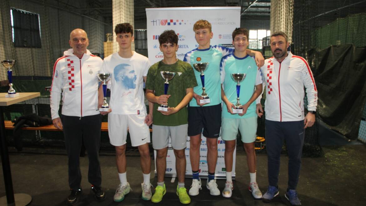 Ivan Dumbović i Ivan Maraković u finalu Dvoranskog prvenstva Hrvatske do 16 godina