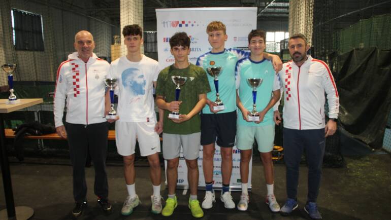 Ivan Dumbović i Ivan Maraković u finalu Dvoranskog prvenstva Hrvatske do 16 godina