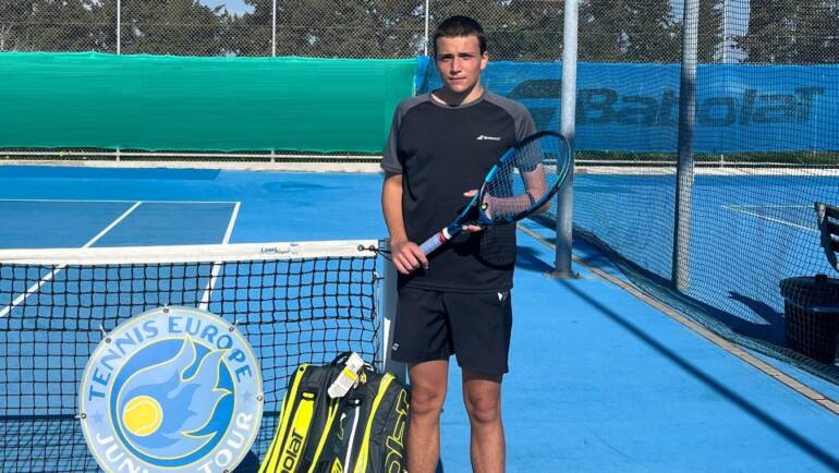 Ivan Maraković u osmini finala Tennis Europe turnira u Novom Sadu