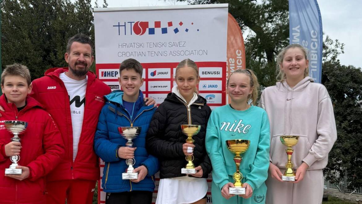 Ivan Bobetić i Ana Marija Rebić najbolji na Dvoranskom prvenstvu Hrvatske do 14 godina