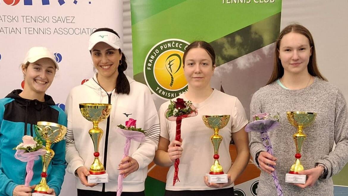 Ria Derniković Novaković i Chiara Jerolimov u finalu Dvoranskog PH za seniorke u Čakovcu