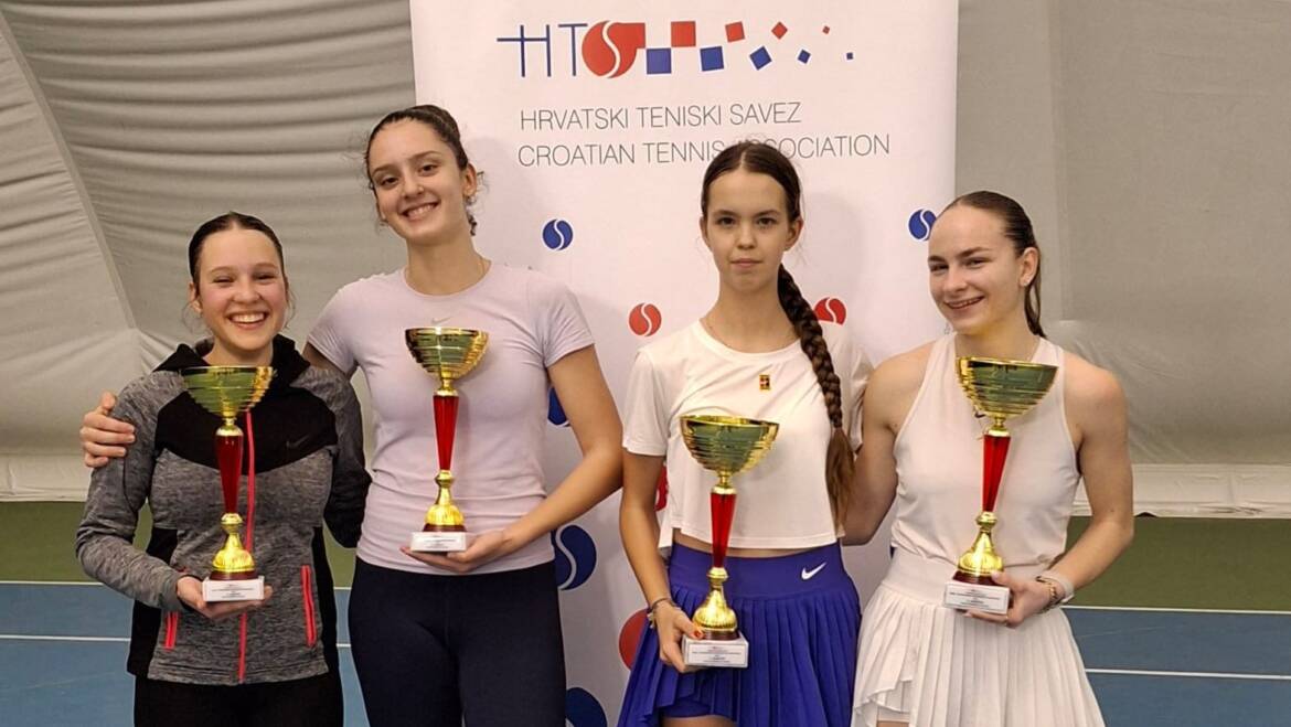 Korana Barišić i Milana Rašan-Buha za naslov pobjednice Dvoranskog PH do 16 godina