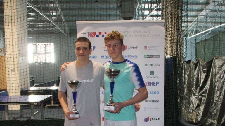 Ivan Dumbović uvjerljivo do naslova dvoranskog prvaka Hrvatske za juniore do 16 godina