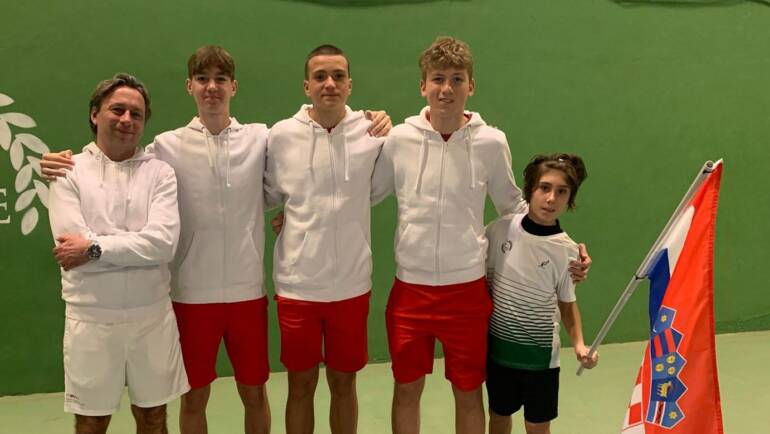 Tenisači do 16 godina treći na turniru Winter Cupa u Italiji, tenisačice sedme u Poljskoj