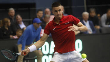 Duje Ajduković ispao u 2. kolu ITF World Tennis Toura u Ljubljani