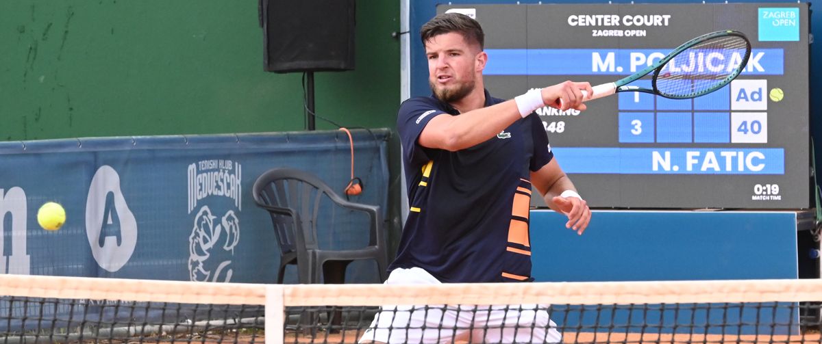Mili Poljičak izgubio polufinale ATP Challengera u Skoplju, Fatić uzvratio za zagrebački poraz