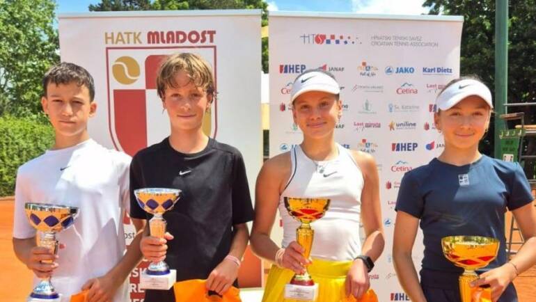 Emil Šverko i Korana Barišić pobjednici Prvenstva Hrvatske do 14 godina u Zagrebu