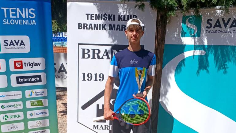Patrick Voljavec preko Austrijanca Stiebera do naslova na Tennis Europe turniru u Mariboru!