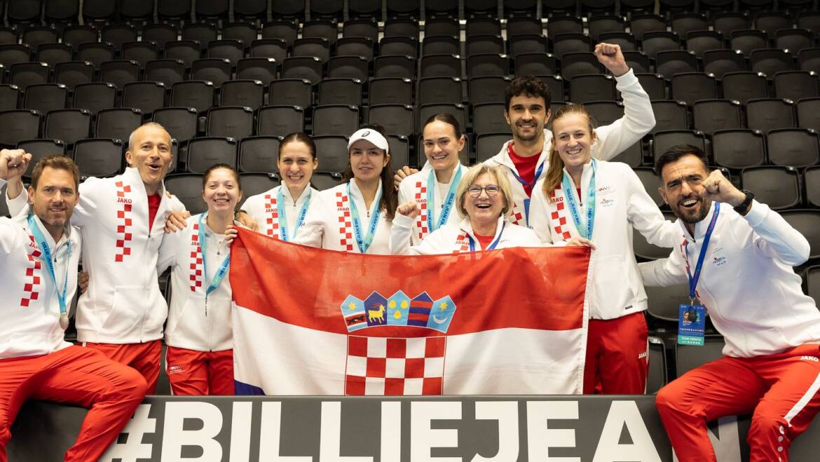 Varaždin domaćin turnira Billie Jean King Cupa, Hrvatska u skupini s Češkom i Kolumbijom