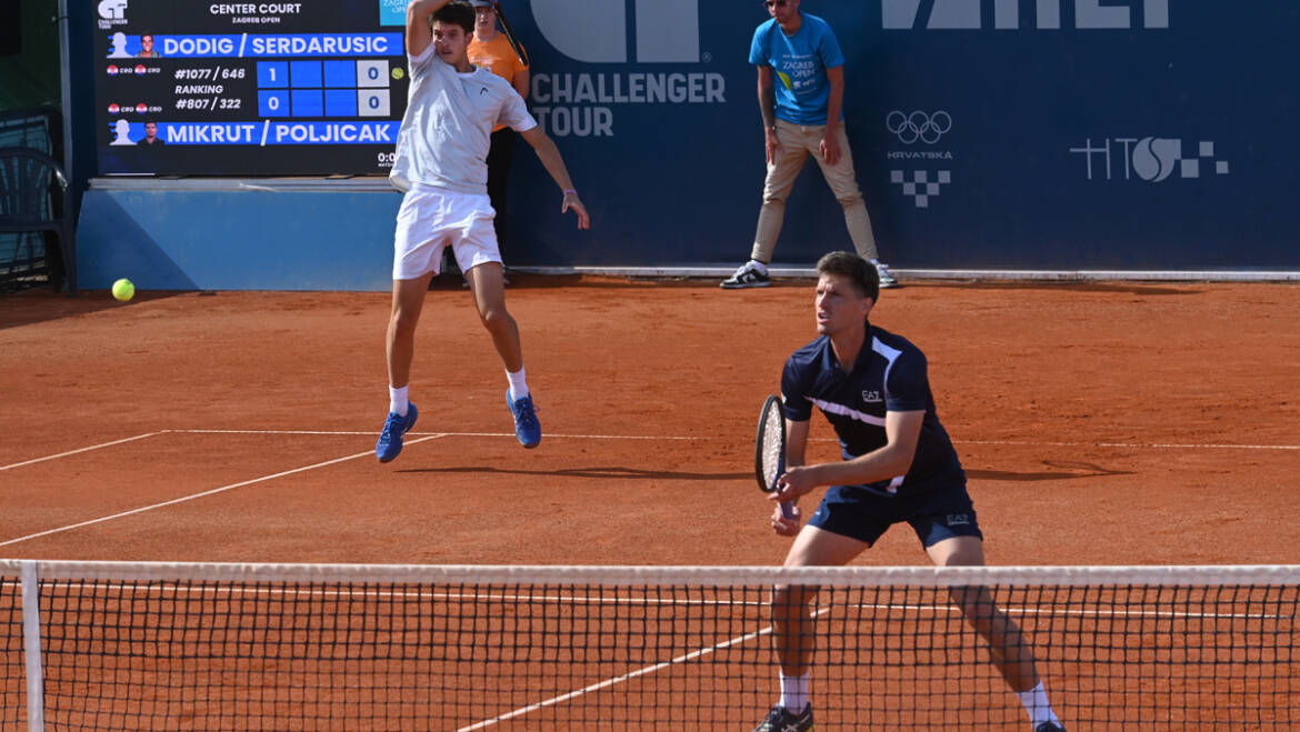 Matej Dodig i Nino Serdarušić u finalu ATP Challengera u francuskom Royanu