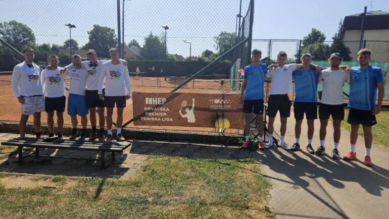 Tenisači HTK Zagreba slavili u derbiju protiv Ponikvi i praktički osigurali naslov