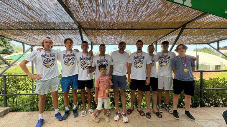 Tenisači Medveščaka pobjednici Prve hrvatske seniorske lige