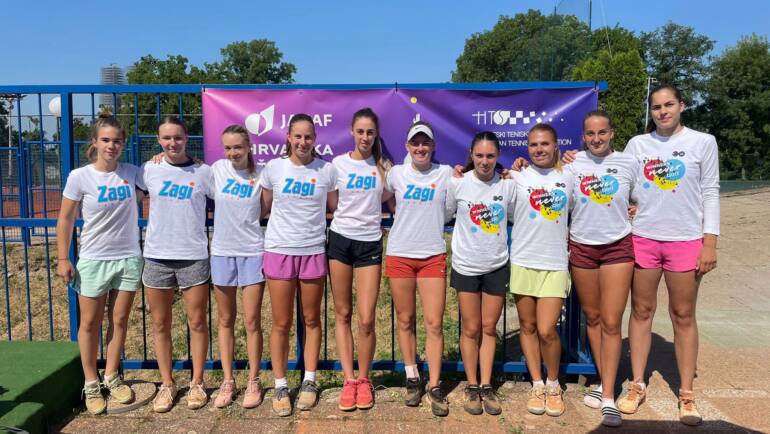 Pobjede tenisačica HTK Zagreba, Tennis Talents Osijeka i Top Spina