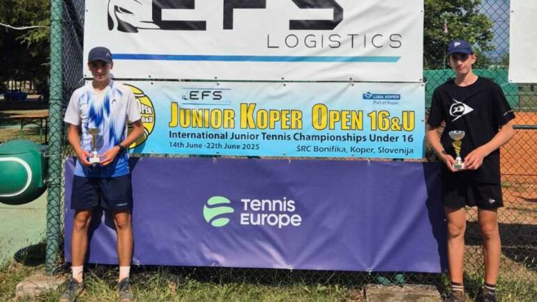 Ivan Maraković i Iva Jerković bez završnice na Tennis Europe turniru u Kopru