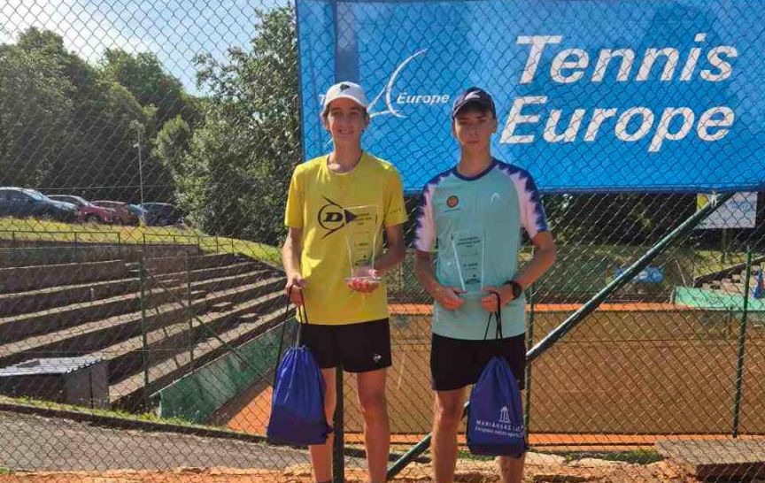 Rene Bertos pobjednik Tennis Europe turnira u Marianskim Laznama