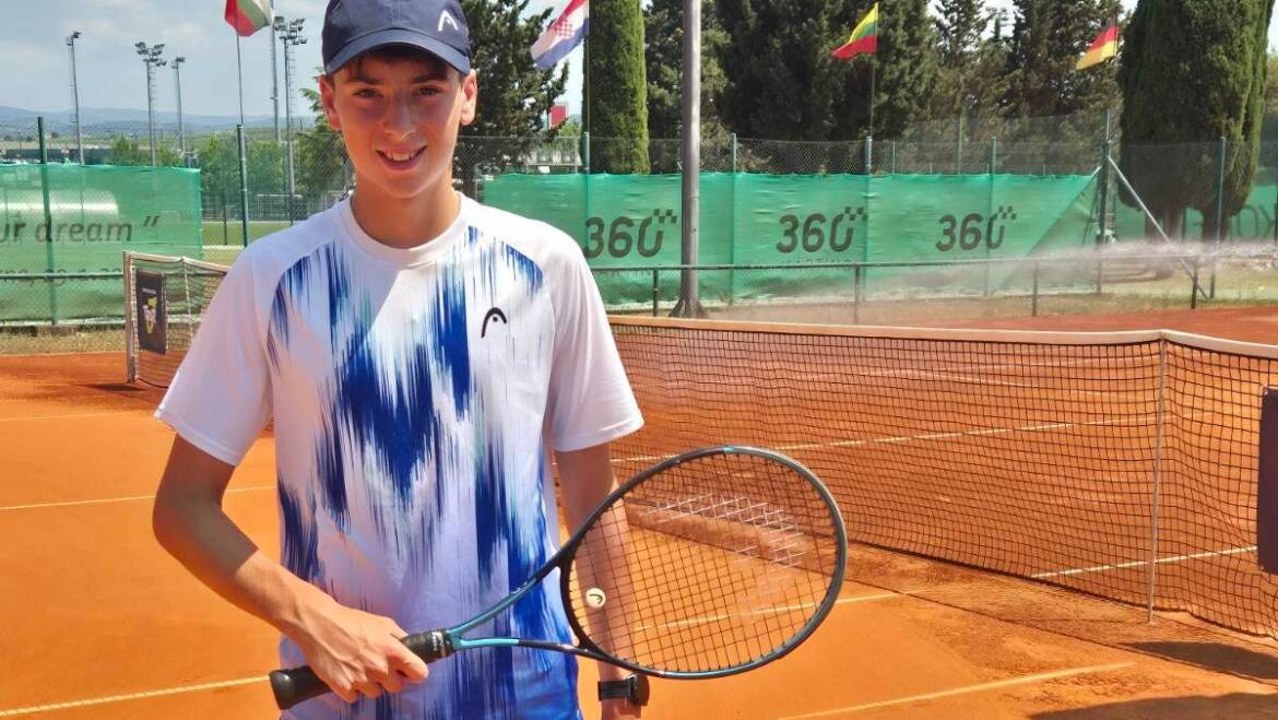 Rene Bertos i Manuel Matešić u polufinalu Tennis Europe turnira u Marianskim Laznama