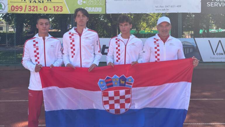 Tenisači do 18 godina peti na turniru Summer Cupa u Karlovcu, tenisačice šeste u Strasbourgu