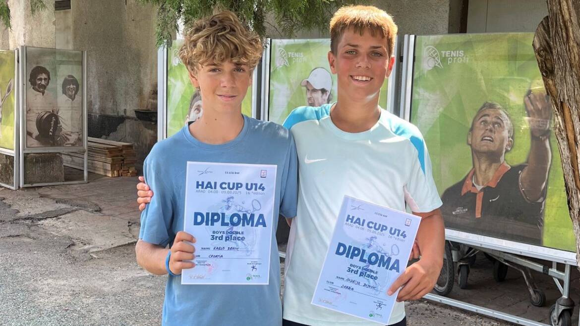 Lucija Gojčeta i Barbara Pipinić u četvrtfinalu Tennis Europe turnira u Beču