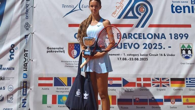 Marta Džanić druga u Sarajevu, Luka Mitrović do naslova u paru u Mađarskoj