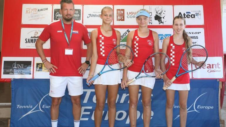 Hrvatske tenisačice do 12 godine bolje od Turske na završnom turniru Summer Cupa u Ajacciju