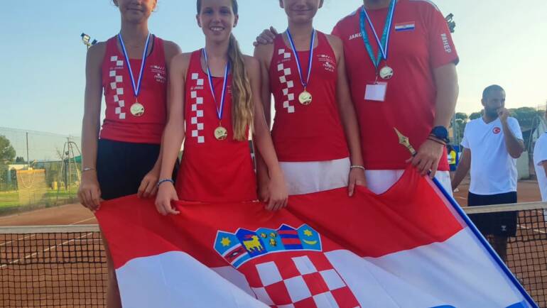 Najbolje hrvatske tenisačice do 12 godina pete na završnom turniru Summer Cupa u Ajacciju